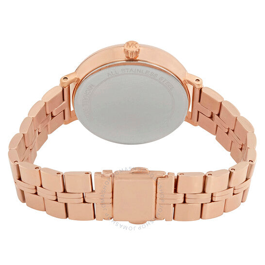Buy Michael Kors Womens Bridgette Rose Gold Tone Crystal Bracelet Watch - MK3793 in Pakistan