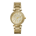 Buy Michael Kors Womens Quartz Chronograph Stainless Steel Gold Dial 33mm Watch - Mk6056 in Pakistan