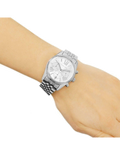 Buy Michael Kors Womens Quartz Stainless Steel Silver Dial 38mm Watch - Mk5555 in Pakistan