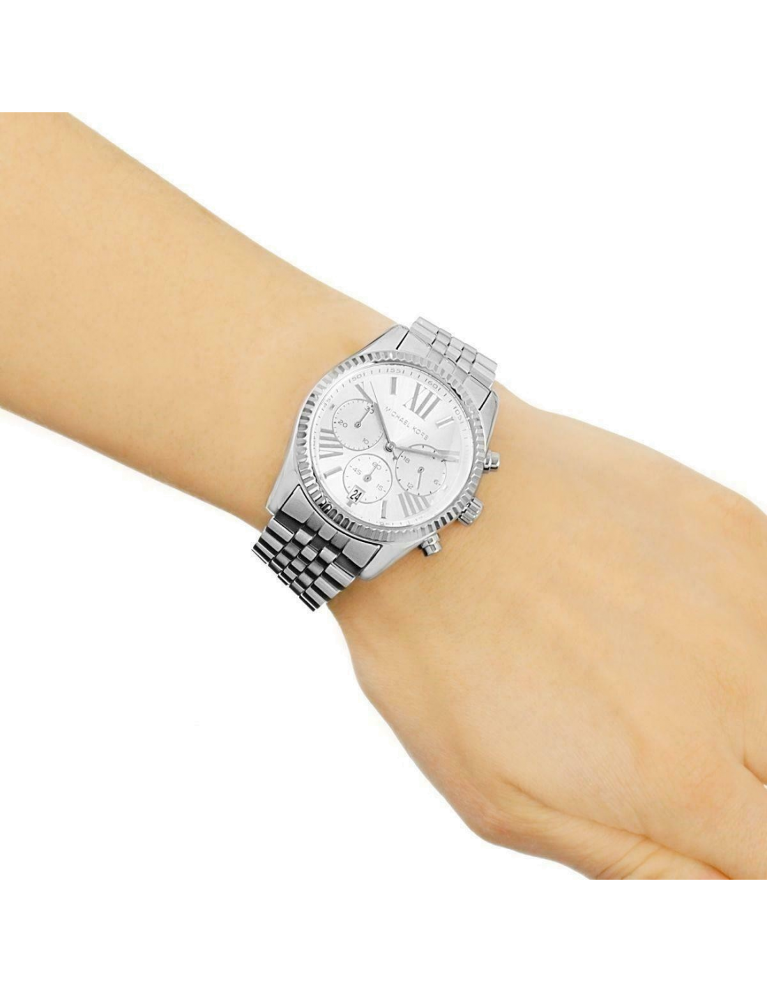 Buy Michael Kors Womens Quartz Stainless Steel Silver Dial 38mm Watch - Mk5555 in Pakistan