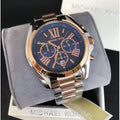 Buy Michael Kors Womens Chronograph Quartz Stainless Steel Blue Dial 43mm Watch - Mk5606 in Pakistan
