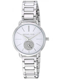 Buy Michael Kors Womens Quartz Stainless Steel Silver Dial 27mm Watch - Mk3837 in Pakistan