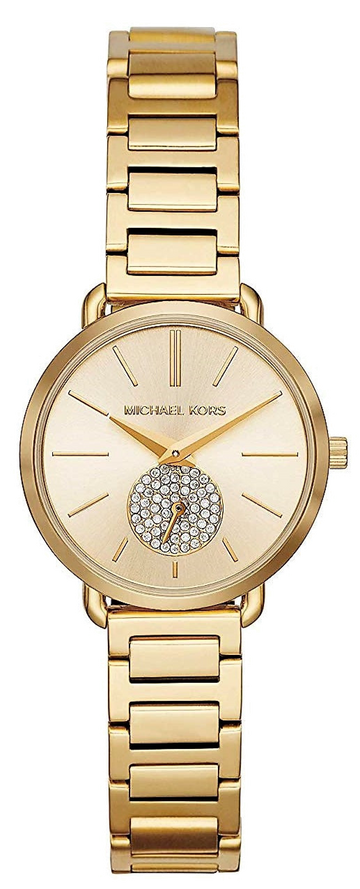Buy Michael Kors Womens Analog Quartz Stainless Steel Gold Dial 28mm Watch - Mk3838 in Pakistan