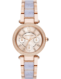 Buy Michael Kors Mini Parker Multi-function Gold Dial Ladies Watch - Mk6327 in Pakistan