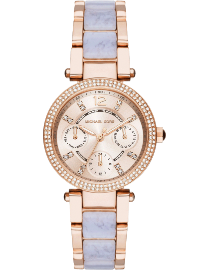 Buy Michael Kors Mini Parker Multi-function Gold Dial Ladies Watch - Mk6327 in Pakistan