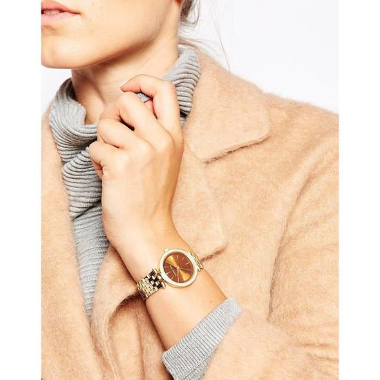 Buy Michael Kors Darci Mini Gold Dial Gold-tone Stainless Steel Strap Ladies Watch - Mk3408 in Pakistan