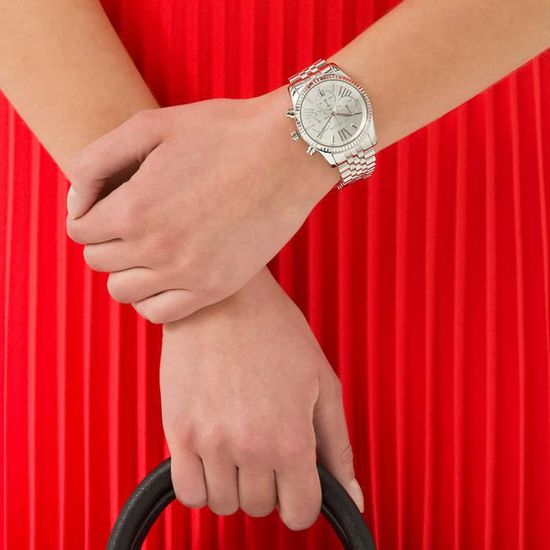 Buy Michael Kors Womens Quartz Stainless Steel Silver Dial 38mm Watch - Mk5555 in Pakistan