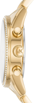 Buy Michael Kors Women's Ritz Chronograph Gold-tone Stainless Steel Watch - Mk6597 in Pakistan