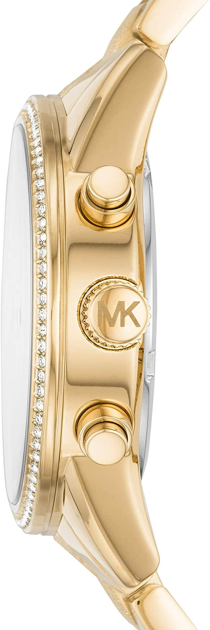 Buy Michael Kors Women's Ritz Chronograph Gold-tone Stainless Steel Watch - Mk6597 in Pakistan