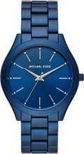 Buy Michael Kors Slim Runway Navy Blue Dial Blue Stainless Steel Strap Unisex Watch - Mk4503 in Pakistan
