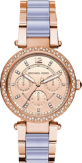 Buy Michael Kors Mini Parker Multi-function Gold Dial Ladies Watch - Mk6327 in Pakistan