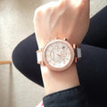 Buy Michael Kors Parker Women's Watch Rose Gold Dial Rose Gold Steel Strap - Mk6512 in Pakistan