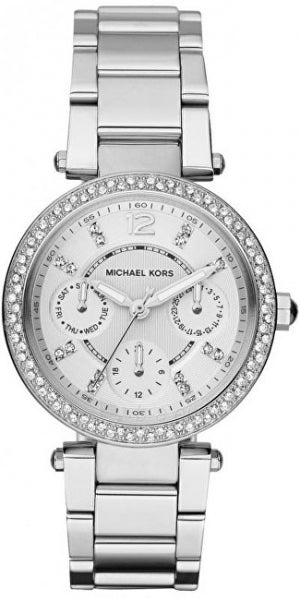 Buy Michael Kors Parker Silver Dial Silver Stainless Steel Strap Ladies Watch - Mk6350 in Pakistan