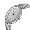 Buy Michael Kors Darci Crystal Pave Silver Dial Silver Stainless Steel Strap Ladies Watch - Mk3437 in Pakistan