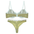 Buy Bra Set - Olive Bloom in Pakistan
