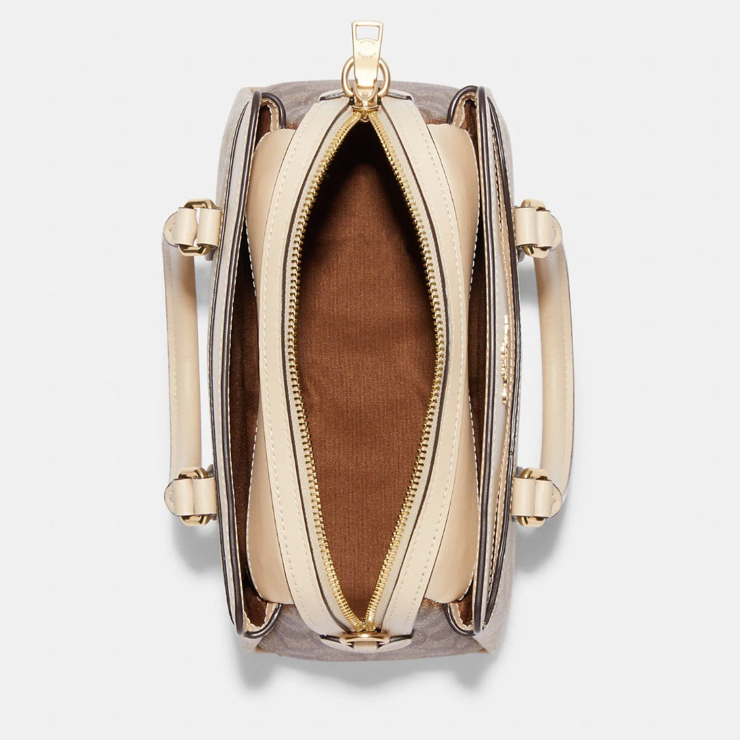 Buy Coach Mini Darcie Carryall in Signature Canvas Bag Small in Pakistan