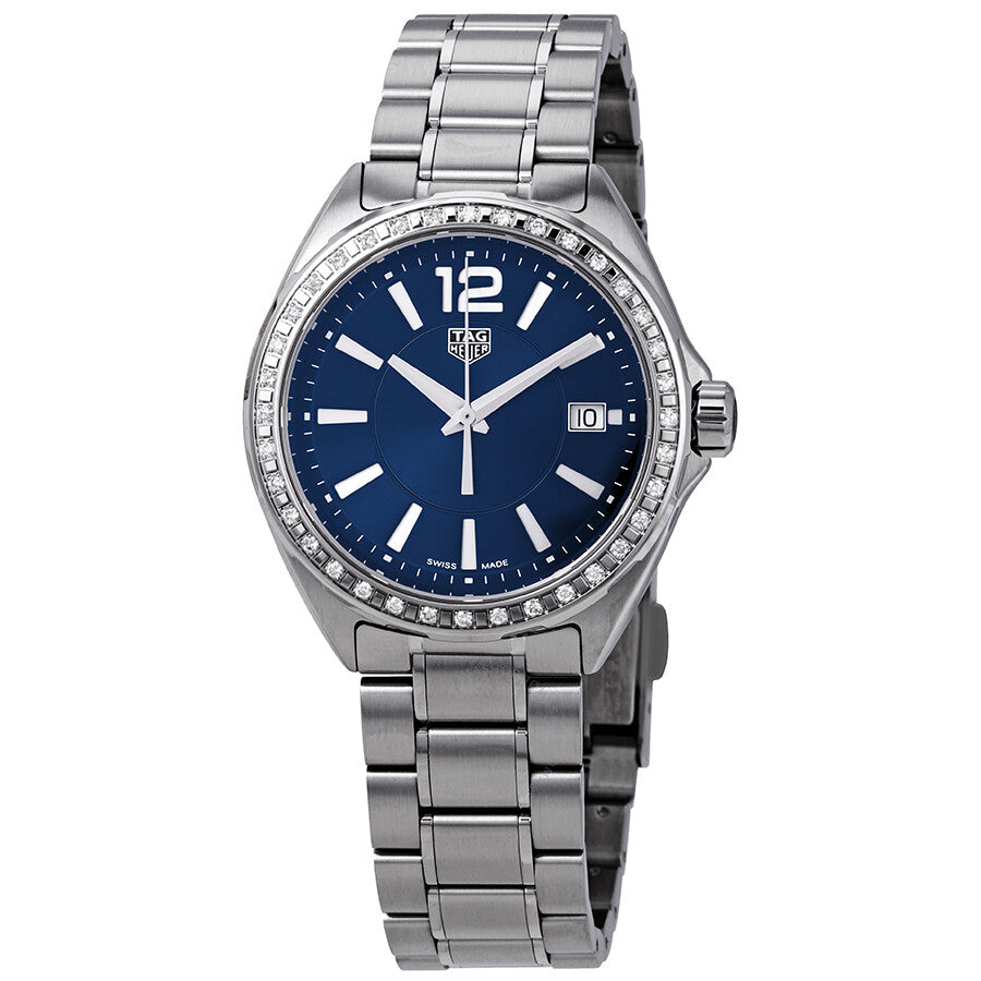 Buy Tag Heuer Formula 1 Quartz Blue Dial with Diamonds Silver Steel Strap Watch for for Women - WBJ1316.BA0666 in Pakistan