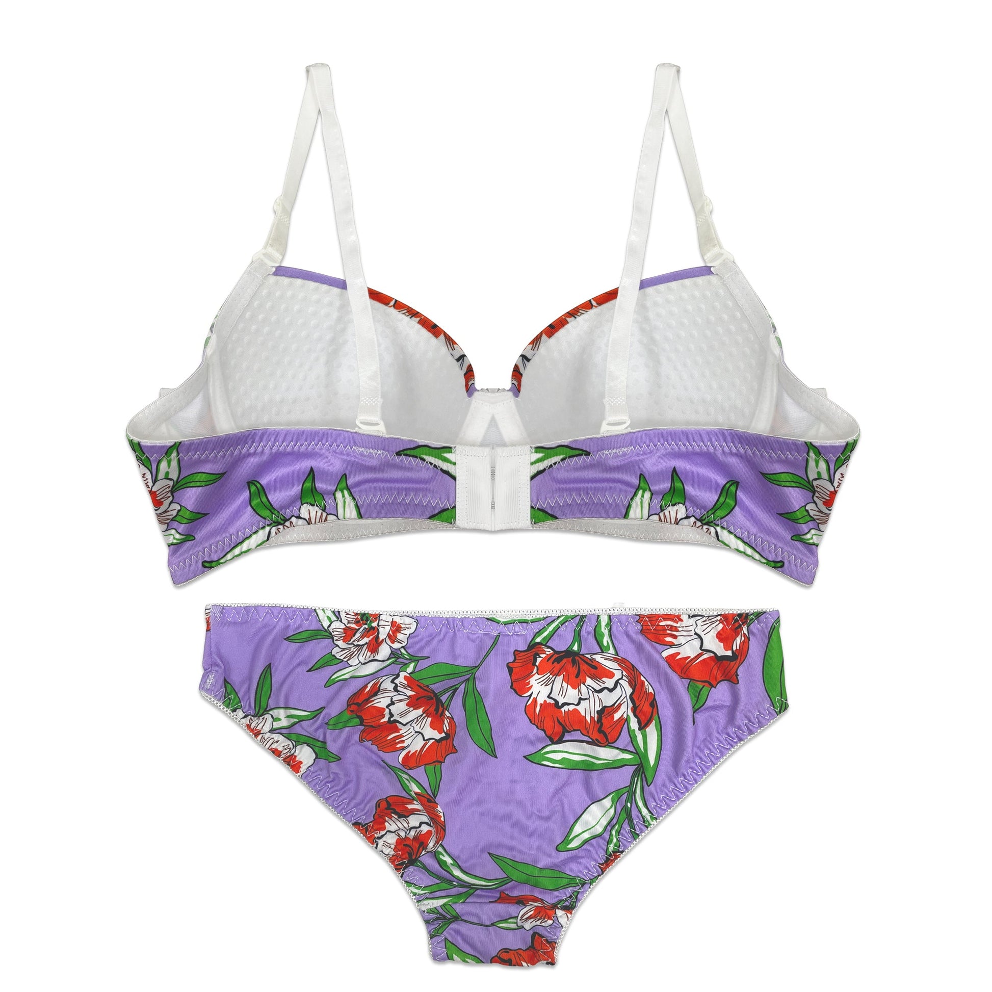 Buy Padded Bra Set - Cheeky Lavender in Pakistan
