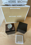 Buy Michael Kors Parker Blue Dial Silver Stainless Steel Ladies Watch - Mk6104 in Pakistan
