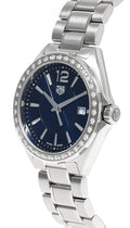 Buy Tag Heuer Formula 1 Quartz Blue Dial with Diamonds Silver Steel Strap Watch for for Women - WBJ1316.BA0666 in Pakistan