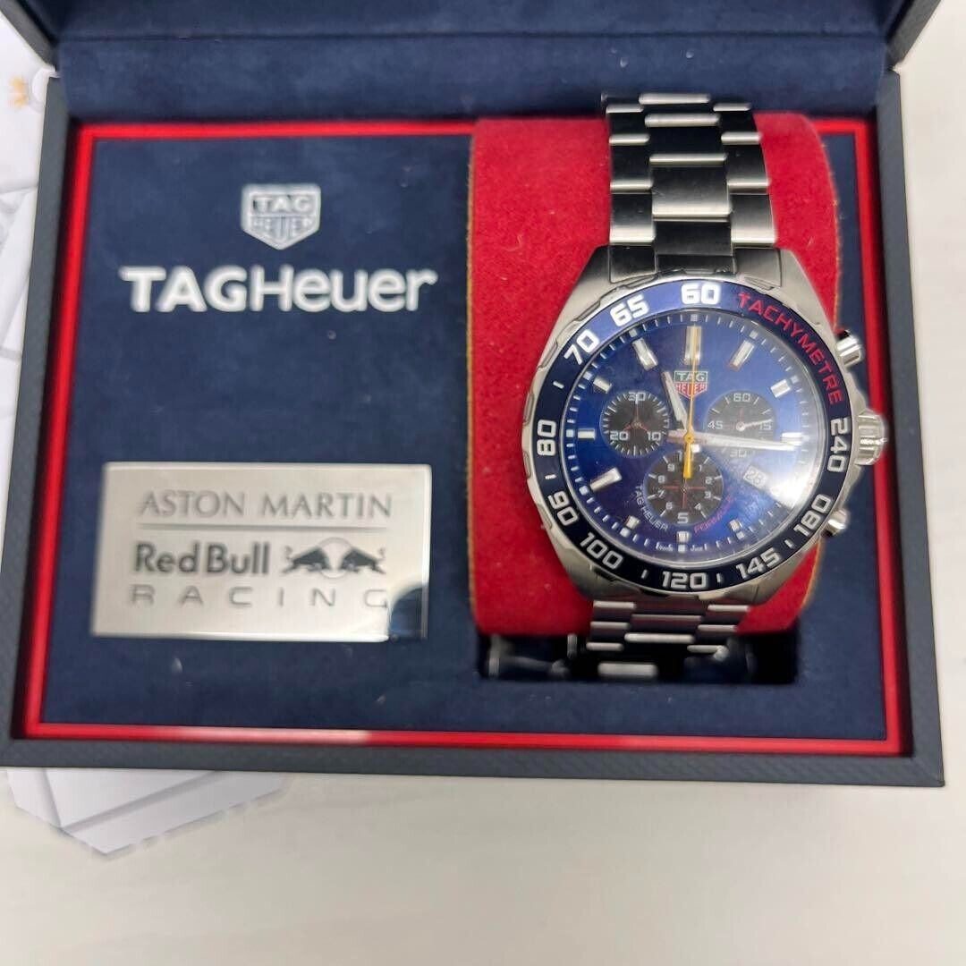 Buy Tag Heuer Formula 1 Chronograph Blue Dial Silver Steel Strap Watch for Men - CAZ101AB.BA0842 in Pakistan