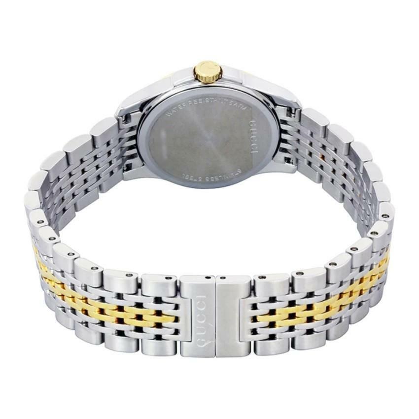 Buy Gucci G Timeless Silver Dial Two Tone Steel Strap Watch for Women - YA126511 in Pakistan