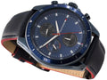 Buy Tommy Hilfiger Parker Blue Dial Blue Leather Strap Watch for Men - 1791839 in Pakistan