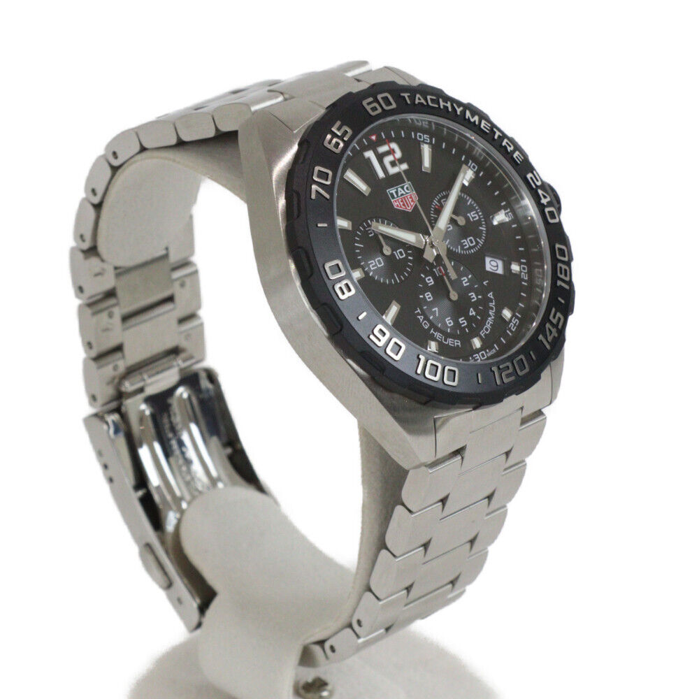 Buy Tag Heuer Formula 1 Black Dial Silver Steel Strap Watch for Men - CAZ1010.BA0842 in Pakistan