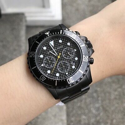 Buy Michael Kors Mens Stainless Steel Black Dial 45mm Watch - Mk8257 in Pakistan