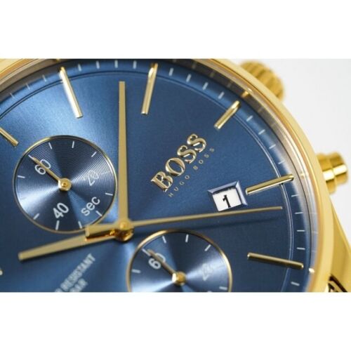 Buy Hugo Boss Mens Chronograph Stainless Steel Blue Dial 42mm Watch - 1513841 in Pakistan