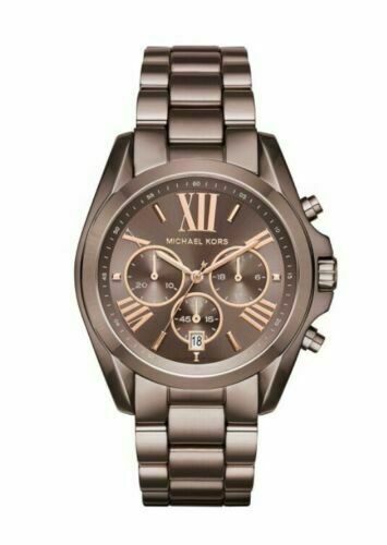 Buy Michael Kors Bradshaw Chronograph Sable Dial Brown Steel Strap Watch for Women  - MK6247 in Pakistan