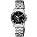 Buy Gucci Women's Swiss Made Quartz Silver Stainless Steel Black Dial 27mm Watch YA1265006 in Pakistan