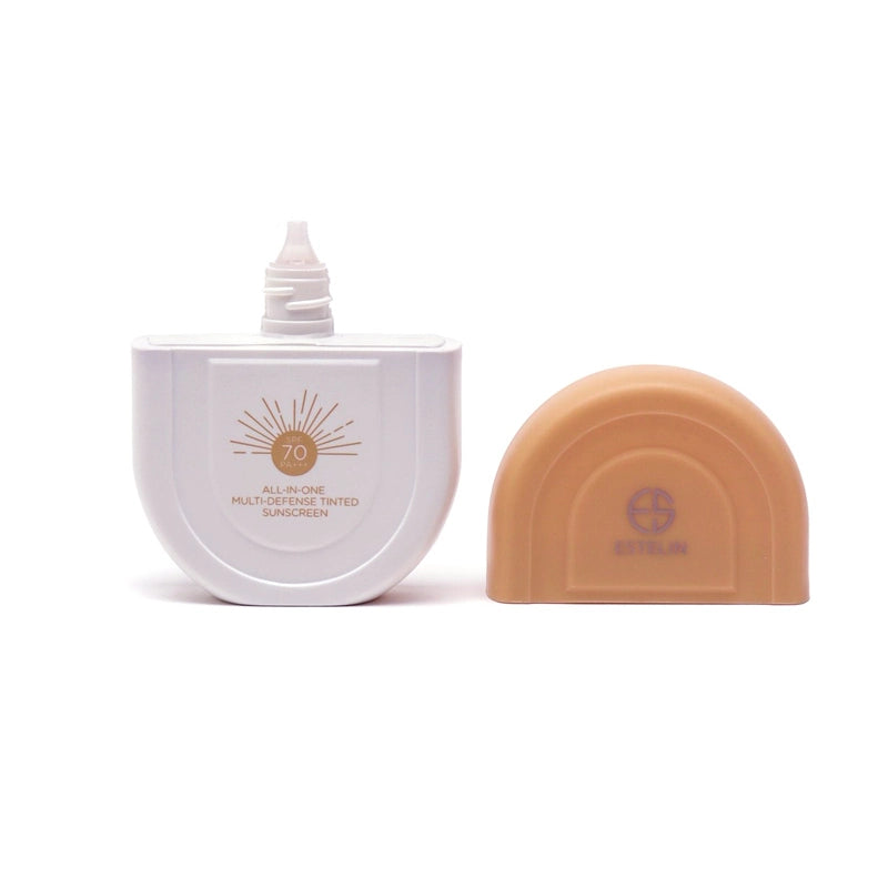 Buy ESTELIN All in One Multi-Defense Tinted Sun Screen SPF 70 PA+++ in Pakistan