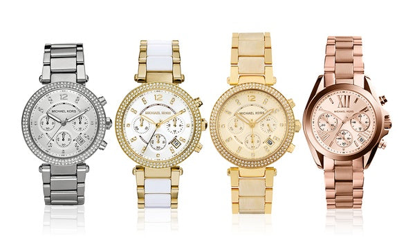 Buy Michael Kors Parker Chronograph Champagne Gold Dial Gold Steel Strap Ladies Watch - Mk5632 in Pakistan