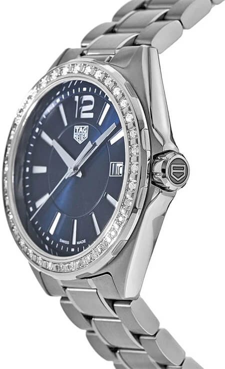 Buy Tag Heuer Formula 1 Quartz Blue Dial with Diamonds Silver Steel Strap Watch for for Women - WBJ1316.BA0666 in Pakistan