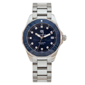 Buy Tag Heuer Aquaracer Blue Dial Silver Steel Strap Watch for Women - WAY131L.BA0748 in Pakistan