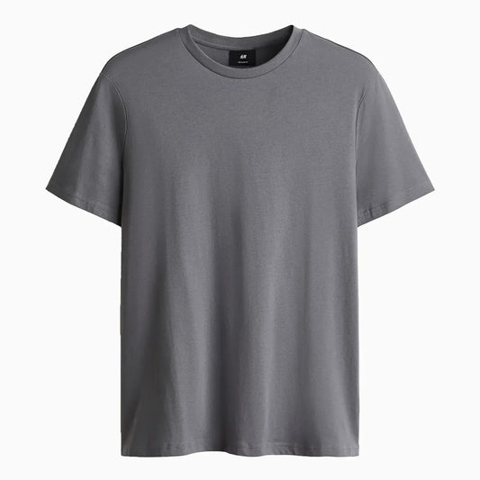 Buy Men's Regular Fit Short Sleeve T-Shirt -Dark Gray in Pakistan