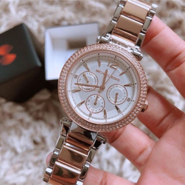Buy Michael Kors Womens Quartz Stainless Steel White Dial 38mm Watch - Mk6301 in Pakistan