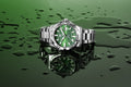Buy Tag Heuer Aquaracer Green Dial with Diamonds Silver Steel Strap Watch for for Women - WBD1316.BA0740 in Pakistan