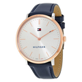 Buy Tommy Hilfiger Ultra Slim White Dial Blue Leather Strap Watch for Women - 1781689 in Pakistan