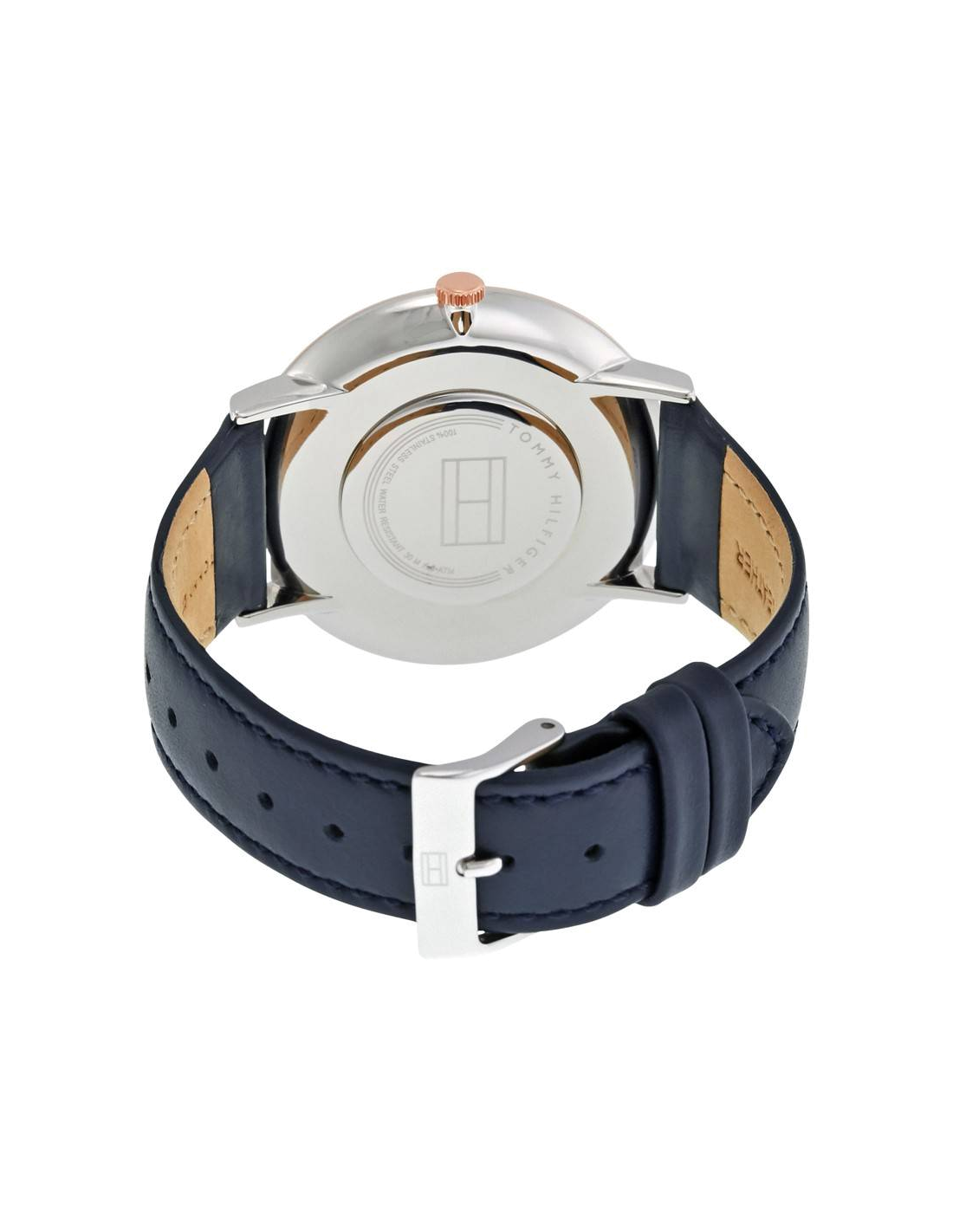 Buy Tommy Hilfiger Ultra Slim White Dial Blue Leather Strap Watch for Women - 1781689 in Pakistan