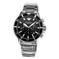 Buy Emporio Armani Men's Quartz Stainless Steel Black Dial 43mm Watch AR11360 in Pakistan