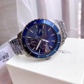 Buy Michael Kors Mens Chronograph Quartz Stainless Steel Blue Dial 44mm Watch - Mk7155 in Pakistan