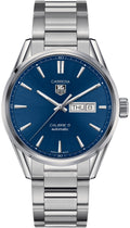 Buy Tag Heuer Carrera Calibre 5 Blue Dial Silver Steel Strap Watch for for Men - WAR201E.BA0723 in Pakistan