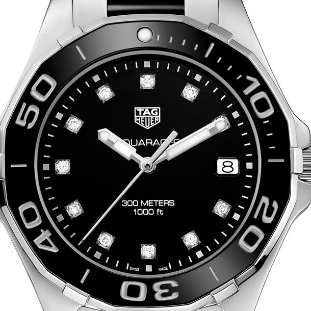 Buy Tag Heuer Aquaracer Quartz Black Dial Two Tone Steel Strap Watch for Women - WAY131C.BA0913 in Pakistan