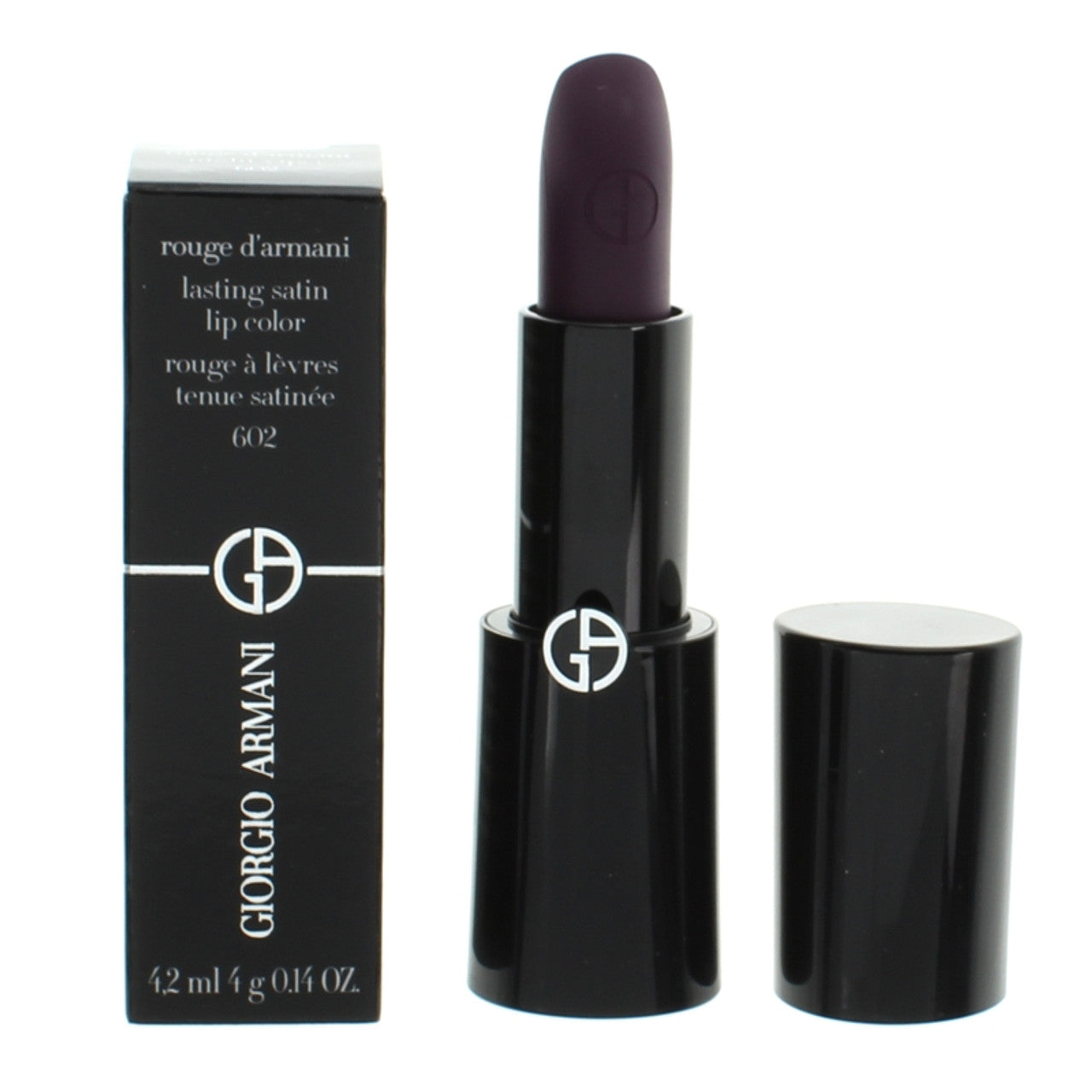 Buy Giorgio Armani Rouge D'Armani Lasting Satin Lip Color - 602 Night Viper in Pakistan