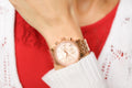 Buy Michael Kors Ritz Chronograph Rose Gold Dial Steel Ladies Watch - Mk6077 in Pakistan