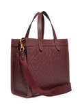 Buy Coach Field Tote In Signature Leather Bag Small - Wine in Pakistan