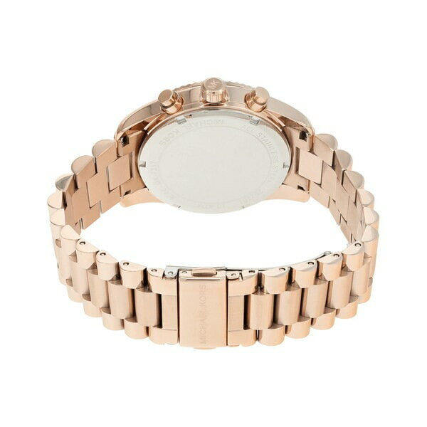 Buy Michael Kors Womens Quartz Lexington Rose Gold Stainless Steel Grey Dial 38mm Watch - Mk7217 in Pakistan