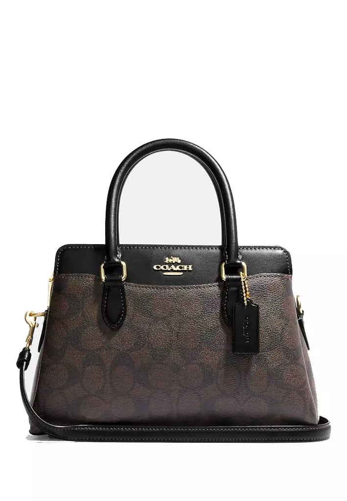 Buy Coach Mini Darcie Carryall in Signature Canvas Bag Small in Pakistan